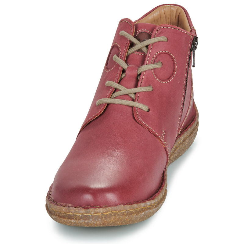 Josef Seibel NEELE 46 Rosso Stivaletti Donna - 3