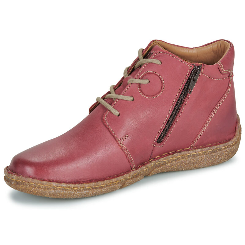 Josef Seibel NEELE 46 Rosso Stivaletti Donna - 4