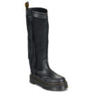 Dr. Martens QUAD HI DR BLACK CLASSIC PULL UP Negro Botines Mujer - 1