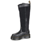 Dr. Martens QUAD HI DR BLACK CLASSIC PULL UP Negro Botines Mujer - 4