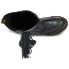 Dr. Martens QUAD HI DR BLACK CLASSIC PULL UP Negro Botines Mujer - 6