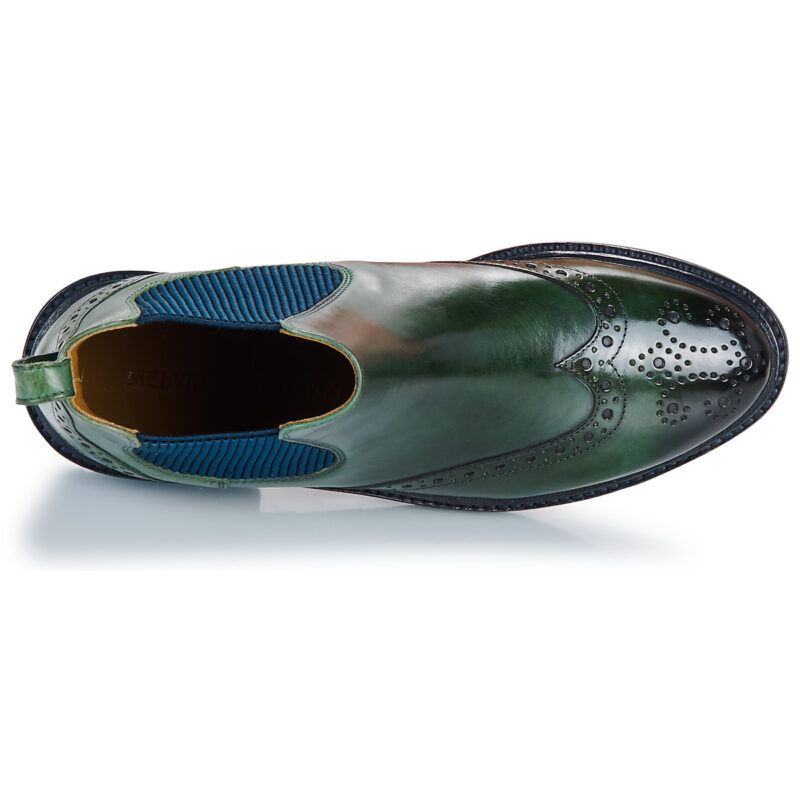 Melvin & Hamilton SELINA 29 Verde Stivaletti Donna - 6