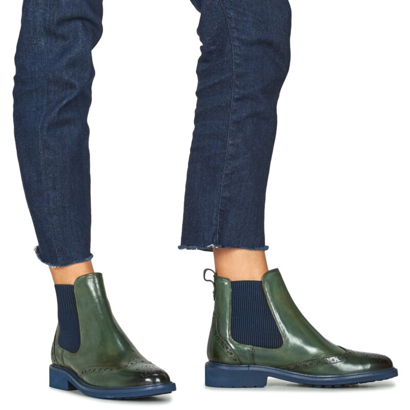 Melvin & Hamilton SELINA 29 Verde Stivaletti Donna - 8
