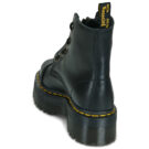 Dr. Martens SINCLAIR FLORAL BLACK WANAMA Nero Stivaletti Donna - 5