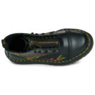 Dr. Martens SINCLAIR FLORAL BLACK WANAMA Nero Stivaletti Donna - 6