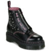Bottes SINCLAIR HS BLACK MILLED GLOSS Noir