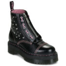 Dr. Martens SINCLAIR HS BLACK MILLED GLOSS Nero Stivaletti Donna - 1
