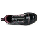 Dr. Martens SINCLAIR HS BLACK MILLED GLOSS Nero Stivaletti Donna - 6