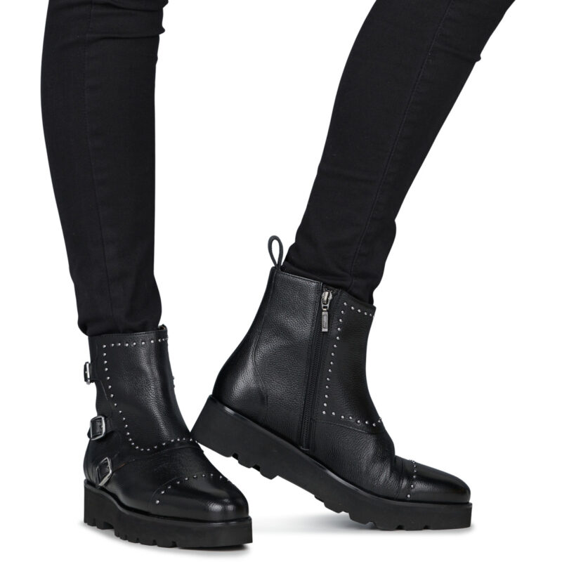 Melvin & Hamilton Susan 45 Nero Stivaletti Donna - 8