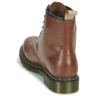 Dr. Martens VEGAN 1460 BROWN NORFOLK Marrone Stivaletti Donna - 5