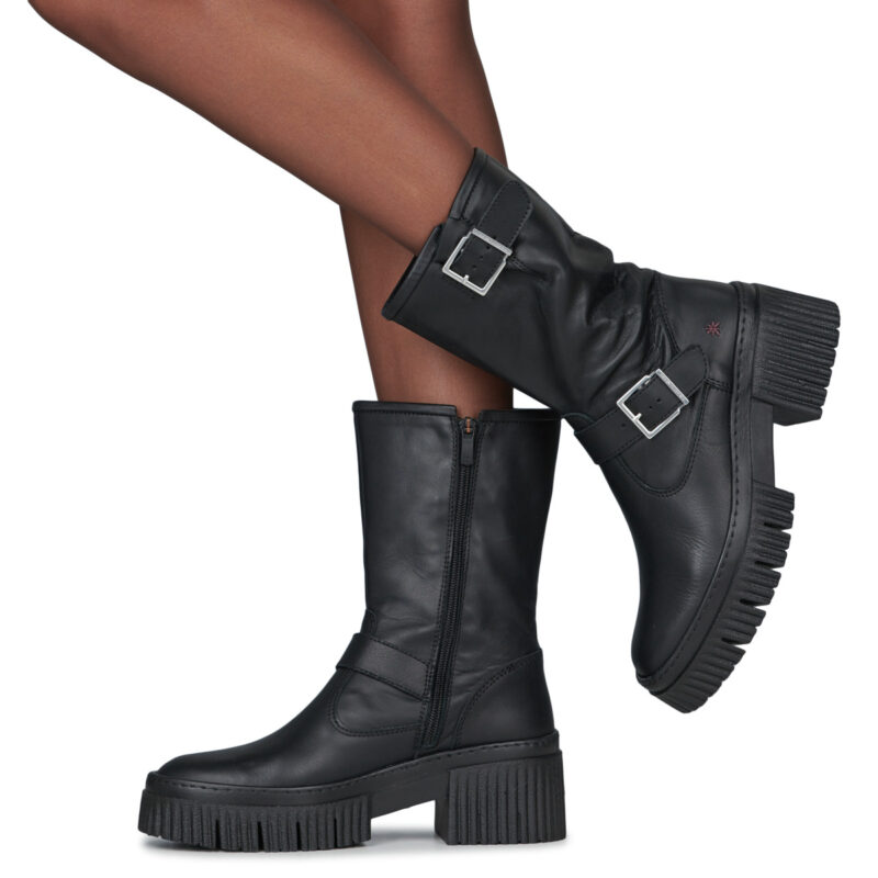 Art YORK Nero Stivaletti Donna - 8