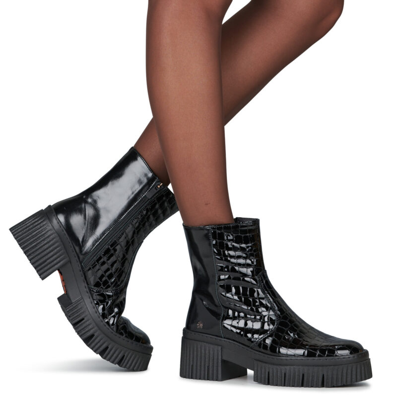 Art YORK Nero Stivaletti Donna - 8