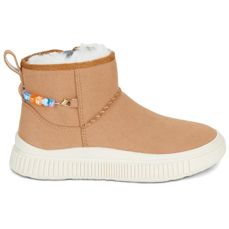 Geox J LAQUINNY GIRL Marrone Boots Bambina - 2