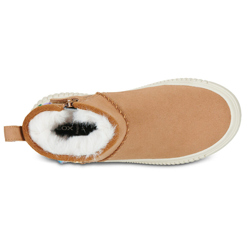 Geox J LAQUINNY GIRL Marrone Boots Bambina - 6