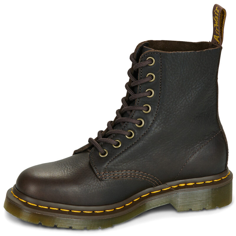 Dr. Martens 1460 PASCAL DARK BROWN AMBASSADOR Marrone Stivaletti&nbsp;Uomo - 4