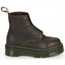 Dr. Martens SINCLAIR DARK BROWN AMBASSADOR Marrone Stivaletti Uomo - 2
