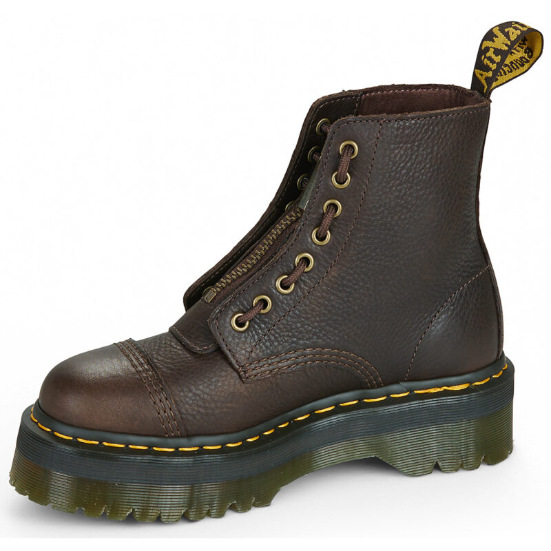 Dr. Martens SINCLAIR DARK BROWN AMBASSADOR Marrone Stivaletti Uomo - 4