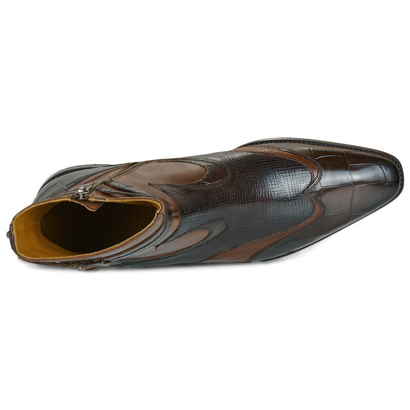 Melvin & Hamilton Elvis 104 Marrone Stivaletti Uomo - 6
