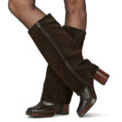 Mjus MICAELA HIGH Marrone Stivali con tacco Scarpe - 8