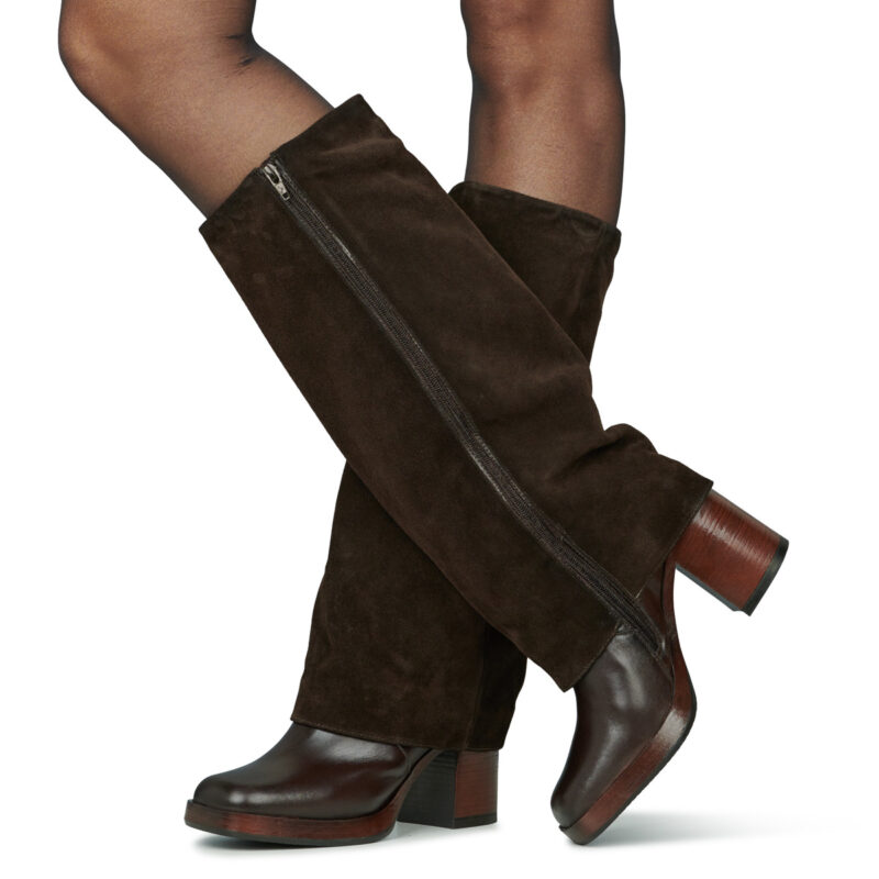 Mjus MICAELA HIGH Marrone Stivali con tacco Scarpe - 8