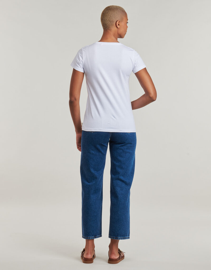 Rip Curl CALA V NECK Bianco T-shirt maniche corte Donna - 4