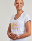 Rip Curl CALA V NECK Bianco T-shirt maniche corte Donna - 5
