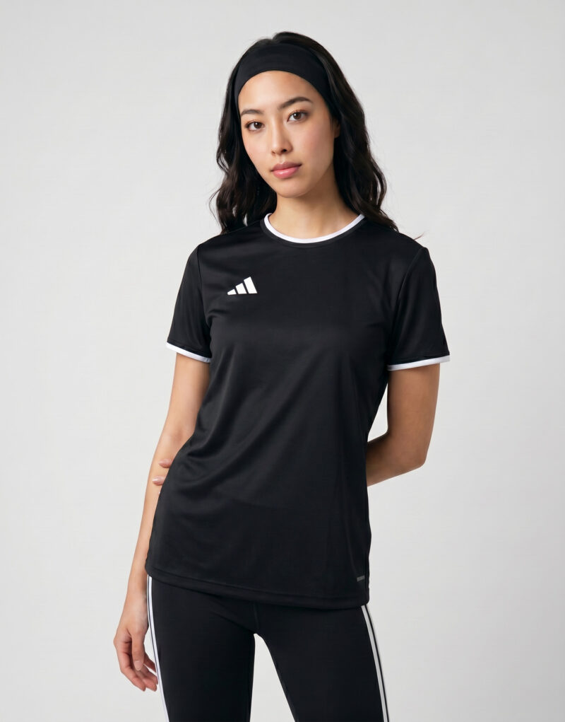 adidas Entrada26 Jersey Nero T-shirt Donna - 2