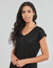 Only ONLSILVERY S/S V NECK LUREX TOP JRS T-shirt maniche corte Donna - 5
