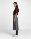 Lacoste T-shirt en coton doux relaxed fit Bordeaux T-shirt maniche corte Donna - 3