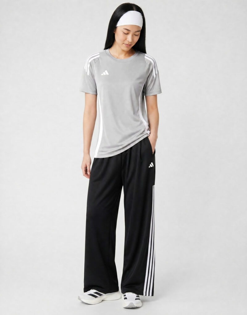 adidas Tiro 24 Jersey Grigio T-shirt Donna - 2