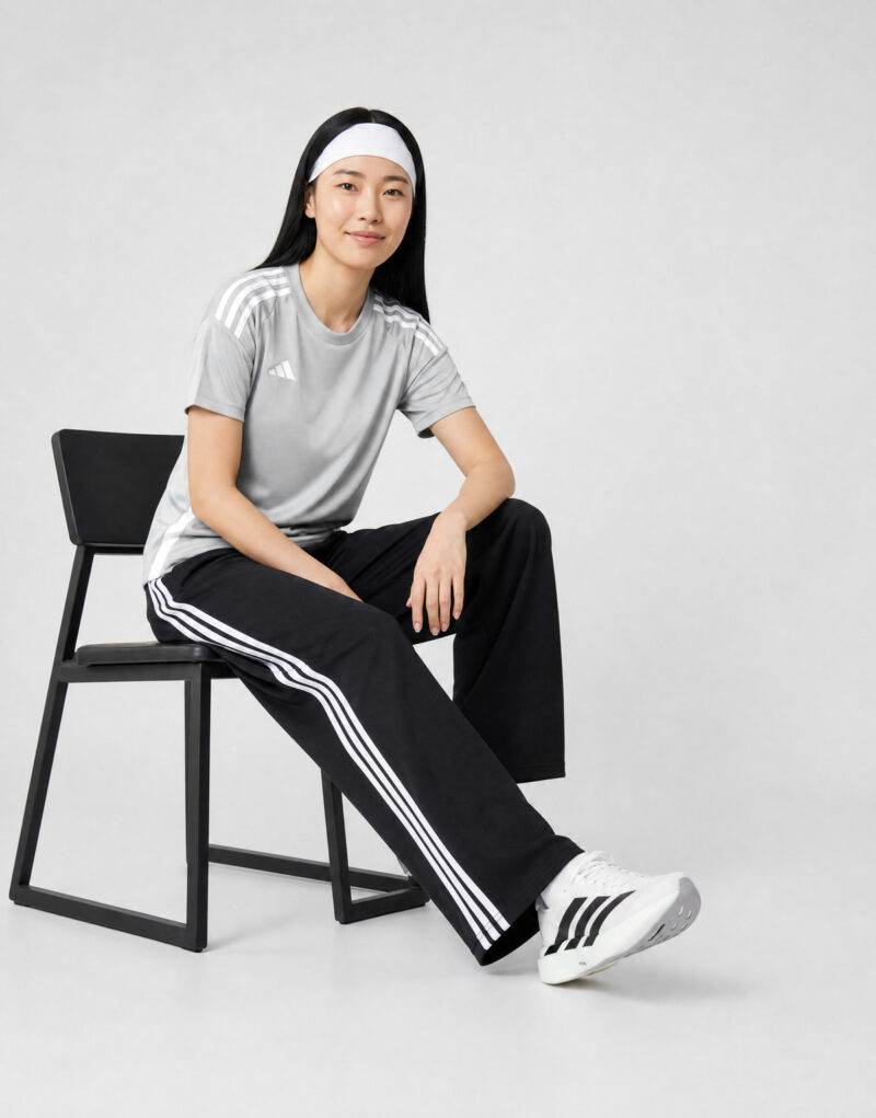 adidas Tiro 24 Jersey Grigio T-shirt Donna - 5
