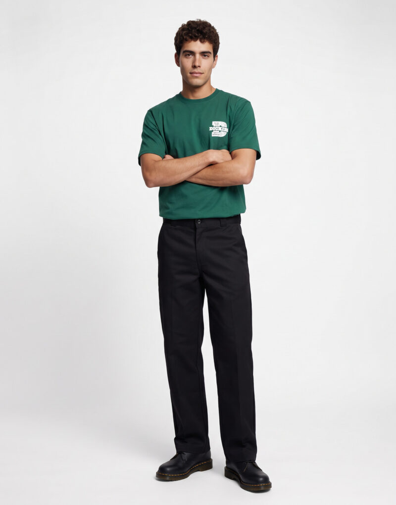 Dickies MINDEN SS TEE Verde T-shirt Uomo - 3