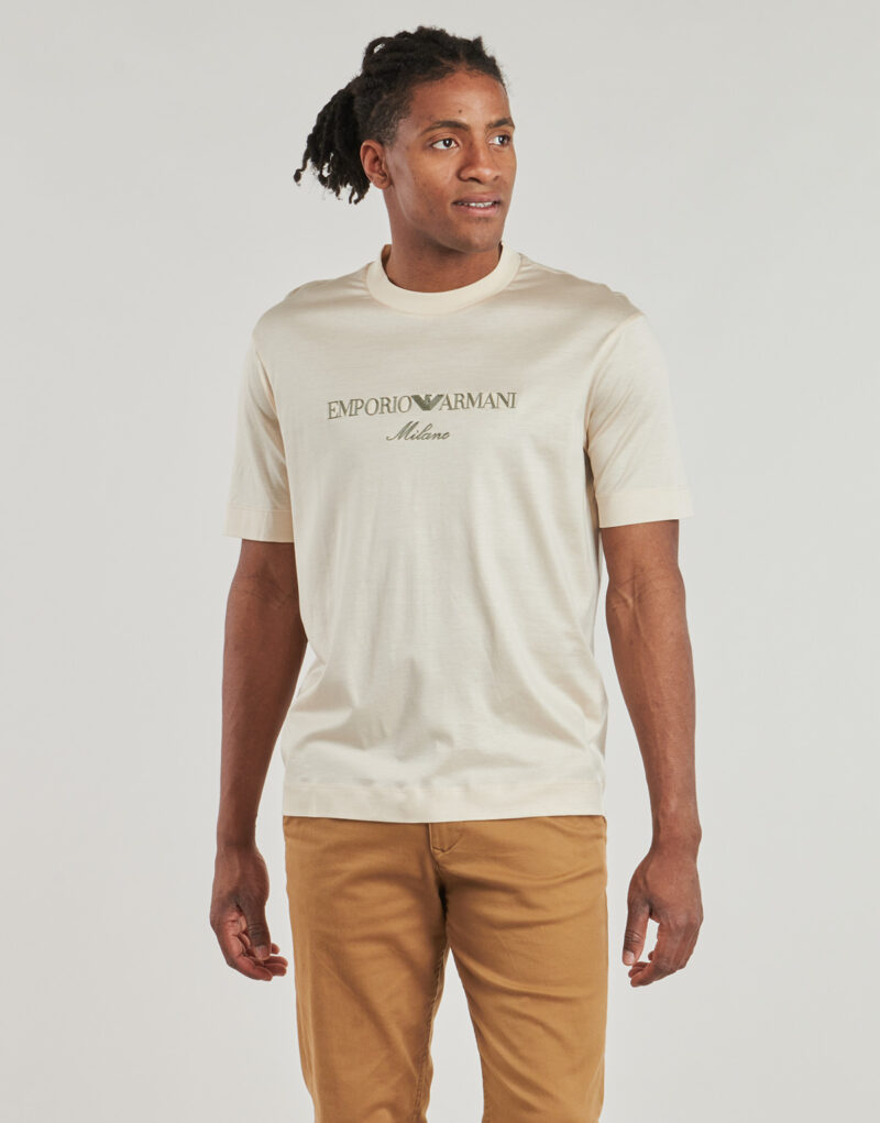 Emporio Armani T-SHIRT EM001033 Beige maniche corte&nbsp;Uomo - 2
