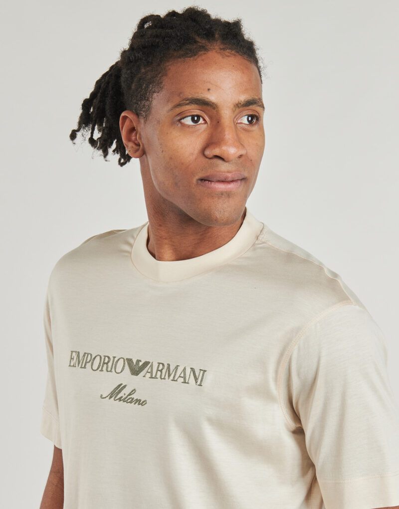 Emporio Armani T-SHIRT EM001033 Beige maniche corte&nbsp;Uomo - 5