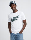Lacoste T-shirt en jersey imprim&eacute; Bianco T-shirt Uomo - 2