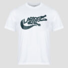 Lacoste T-shirt en jersey imprim&eacute; Bianco T-shirt Uomo - 1