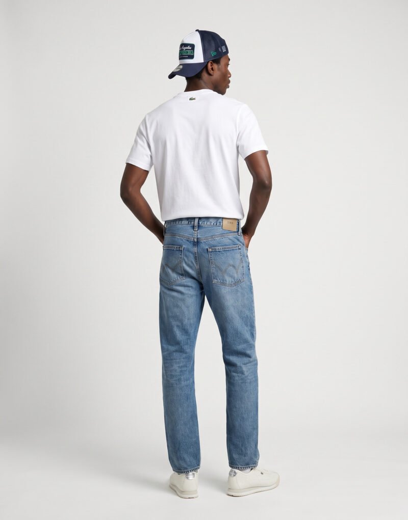 Lacoste T-shirt en jersey imprim&eacute; Bianco T-shirt Uomo - 4