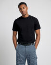Lacoste T-shirt regular fit stretch avec col jacquard Nero T-shirt Uomo - 2
