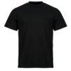 T-shirt uomo Lacoste  T-shirt regular fit stretch avec col jacquard  Nero Lacoste 3617076321785