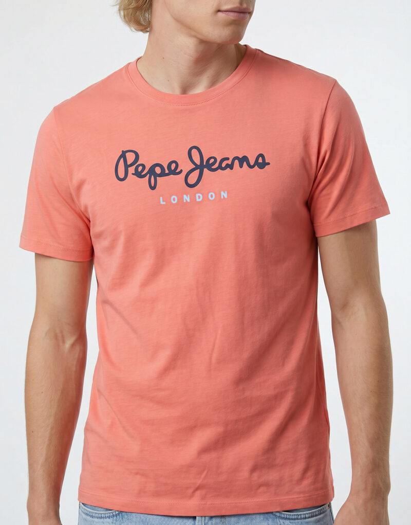 T-shirt Pepe jeans EGGO N Arancio T-shirt maniche corte Uomo - 5