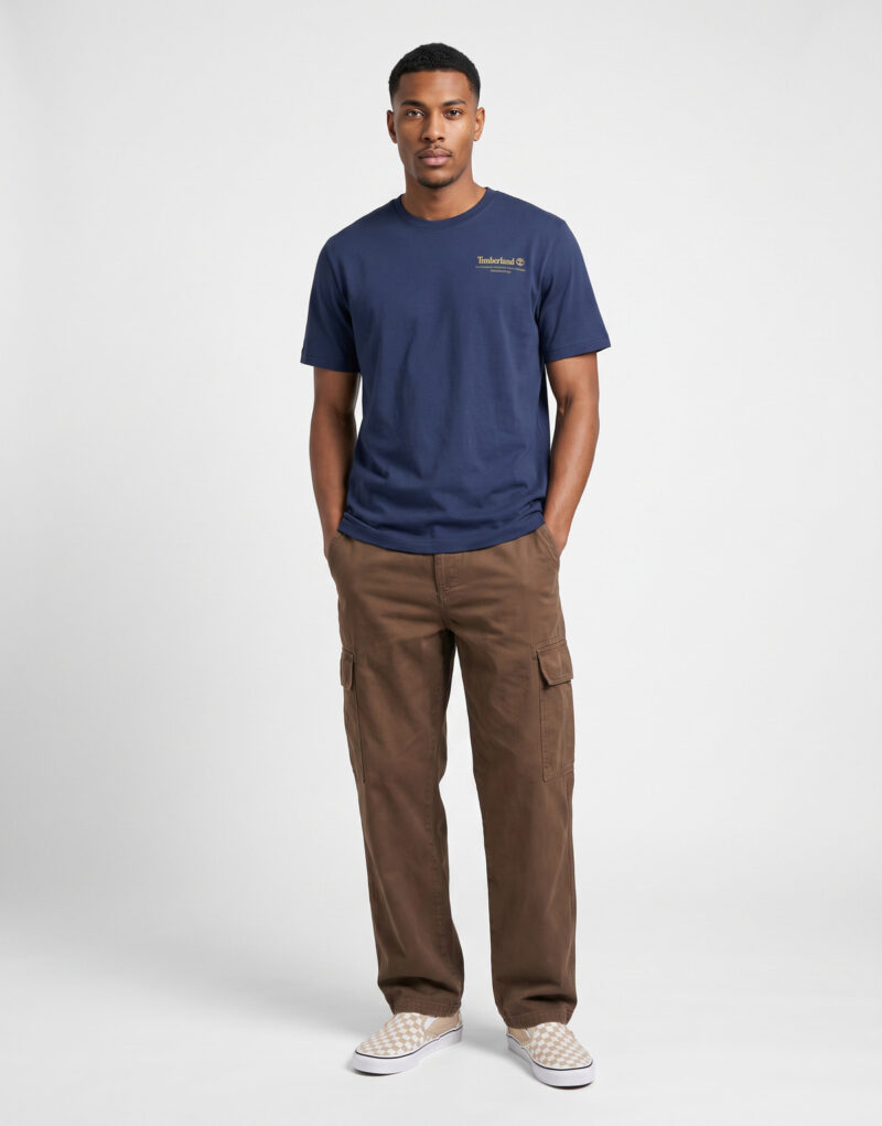 Timberland Bootmakers Tools Blu T-shirt Uomo - 3