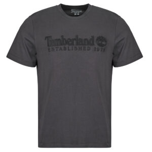 T-shirt uomo Timberland  Embroidered Tee Established 1973  Nero Timberland 198268957713