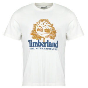 T-shirt uomo Timberland  Front Graphic T  Bianco Timberland 198268965961