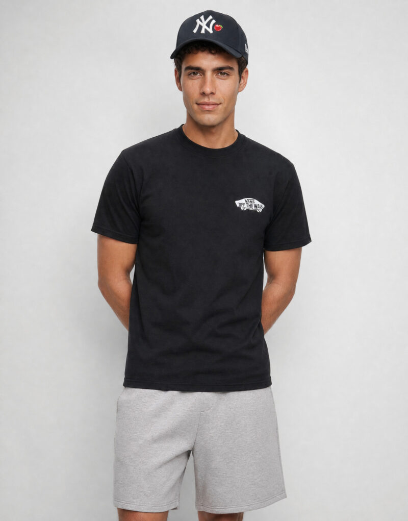 Vans DOUBLE STANDARD SS TEE Nero T-shirt Uomo - 2