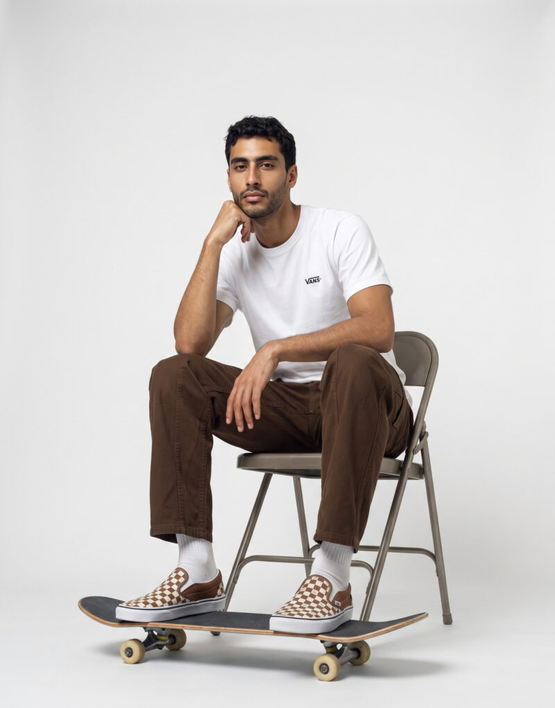Vans NEW LEFT CHEST SS TEE Bianco T-shirt Uomo - 5