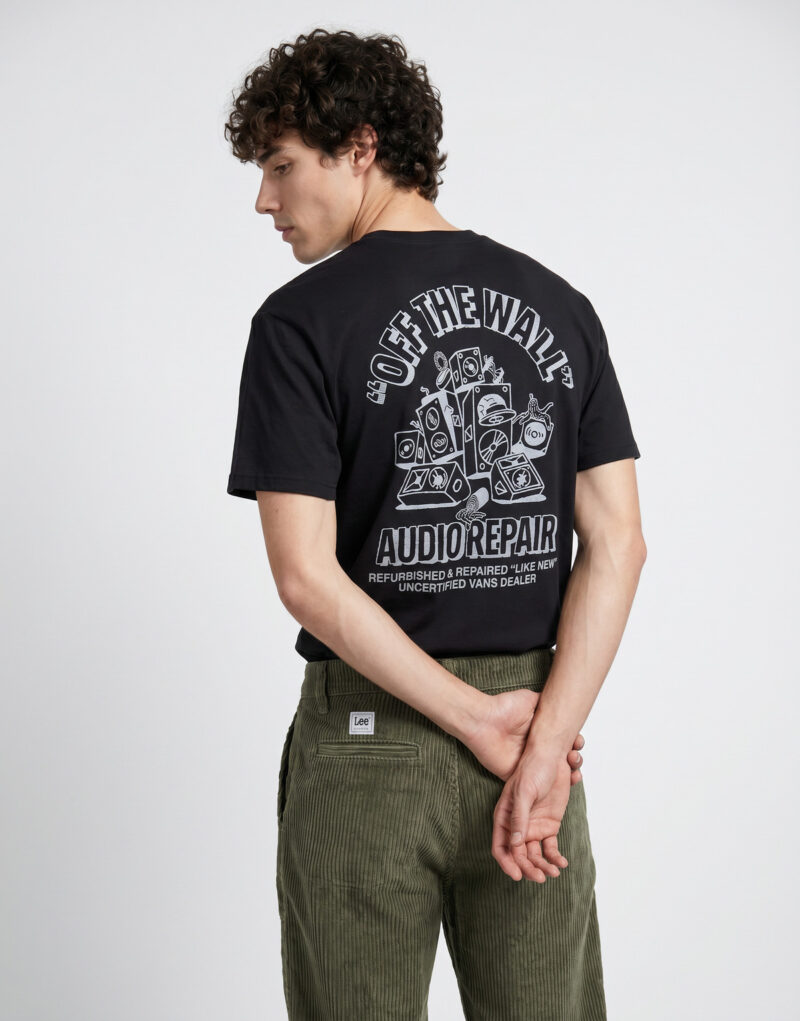 Vans REFURBED SSTEE Nero T-shirt Uomo - 2