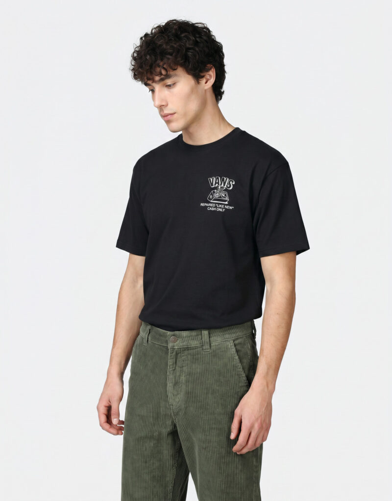 Vans REFURBED SSTEE Nero T-shirt Uomo - 3