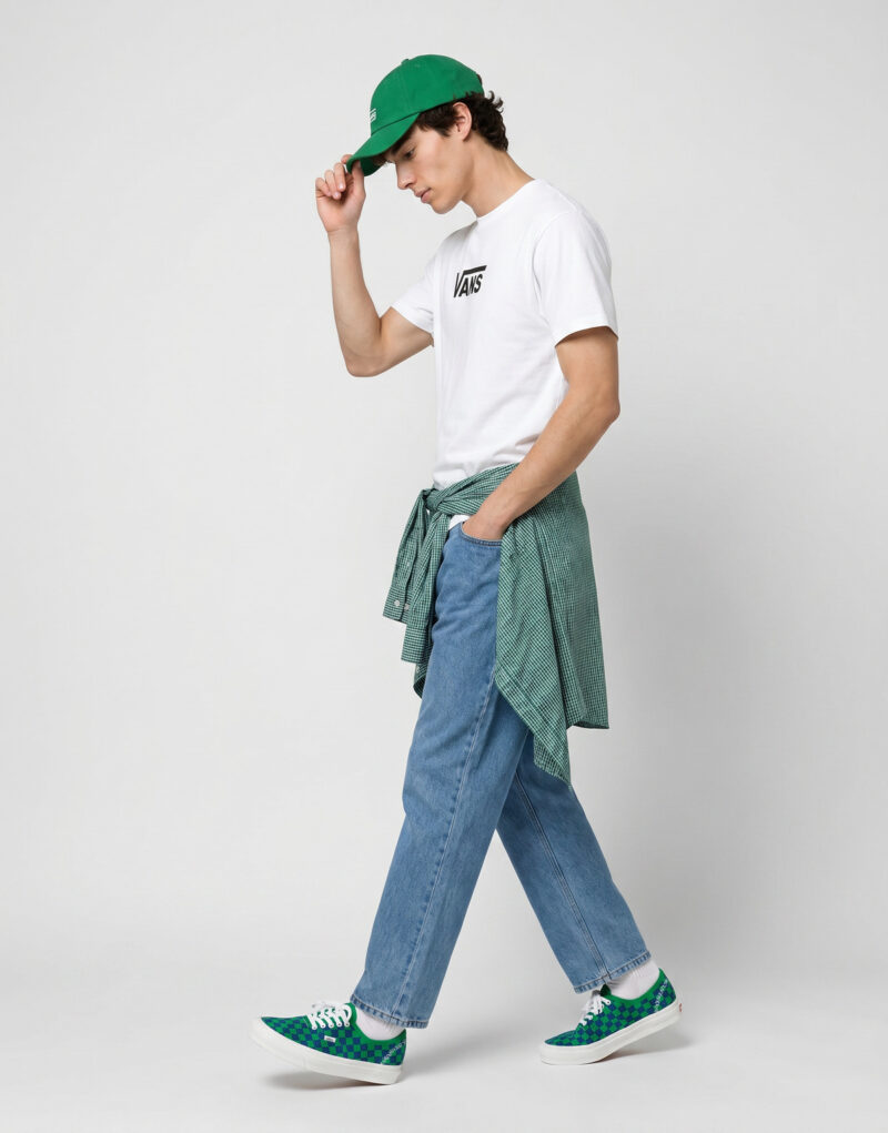Vans STRETCH LOGO SS TEE Bianco T-shirt Uomo - 3