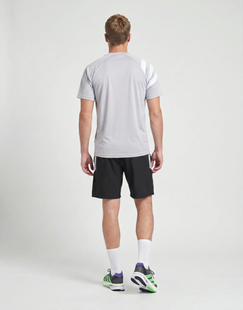 adidas Fortore 23 Jersey Grigio T-shirt Uomo - 4