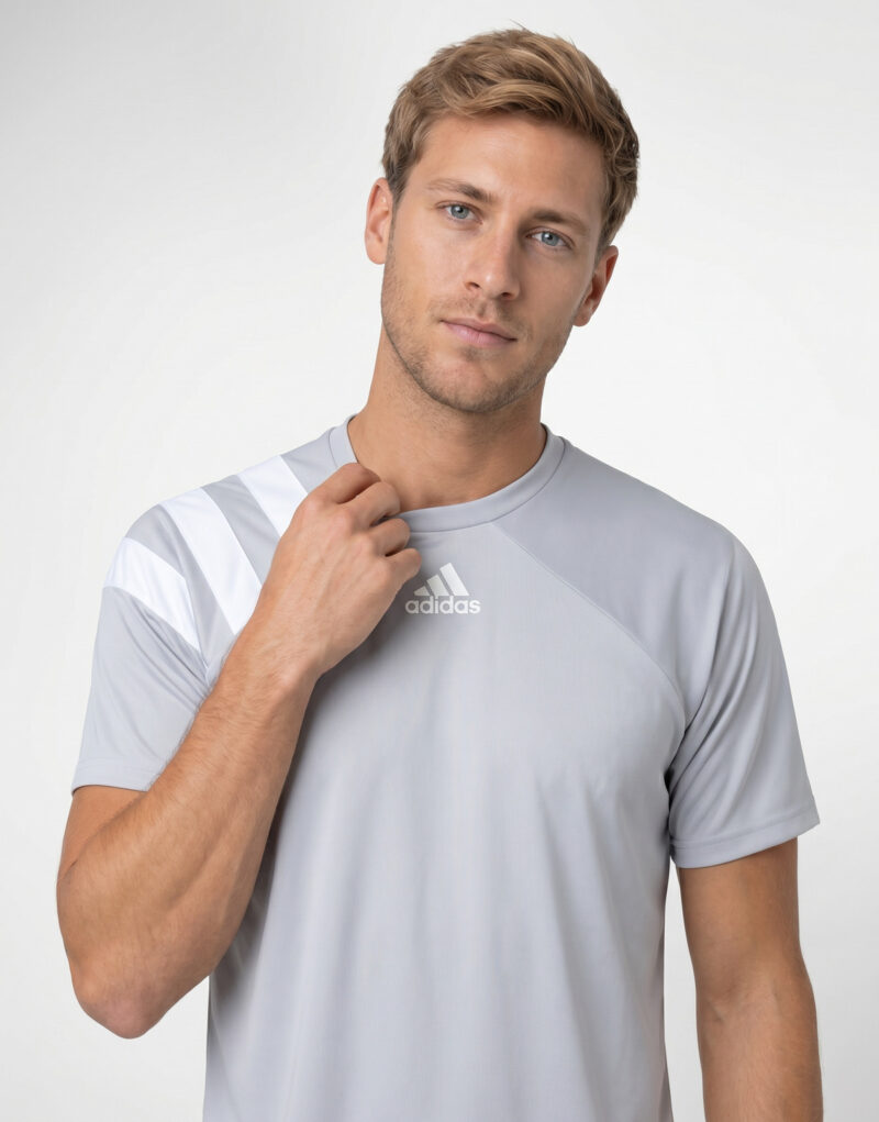 adidas Fortore 23 Jersey Grigio T-shirt Uomo - 5